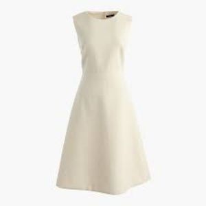 J Crew Double Serge Wool Sheath Dress 8